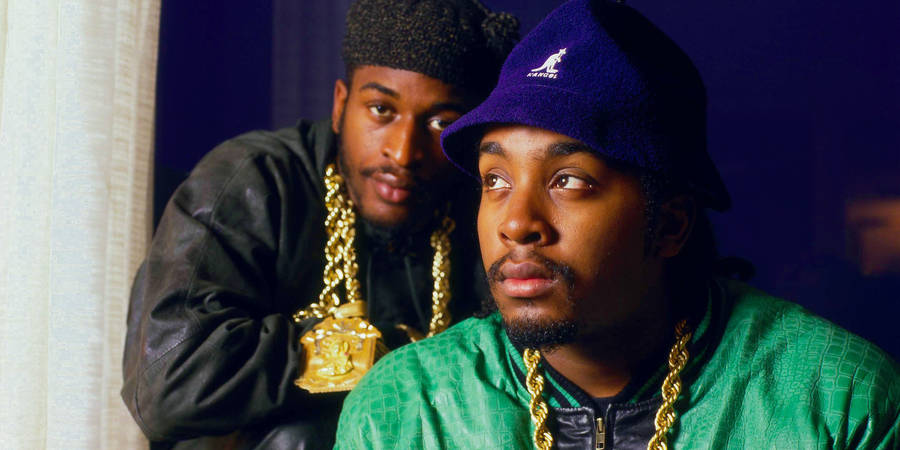 Eric B And Rakim 1987 Hip Hop Artists Wallpaper