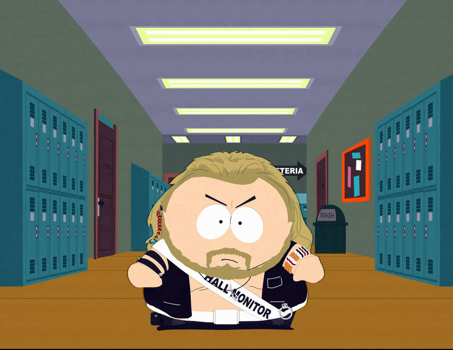 Eric Cartman As Dawg The Hallway Monitor Wallpaper