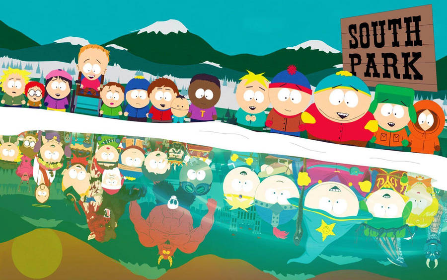 Eric Cartman South Park Sitcom Wallpaper