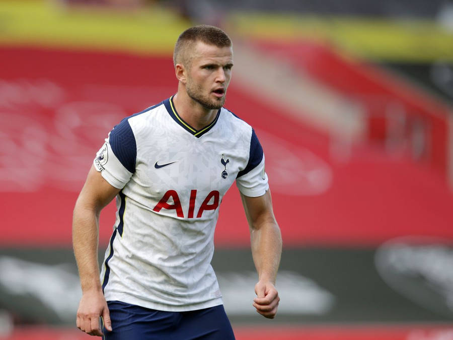 Eric Dier In Football Stadium Wallpaper