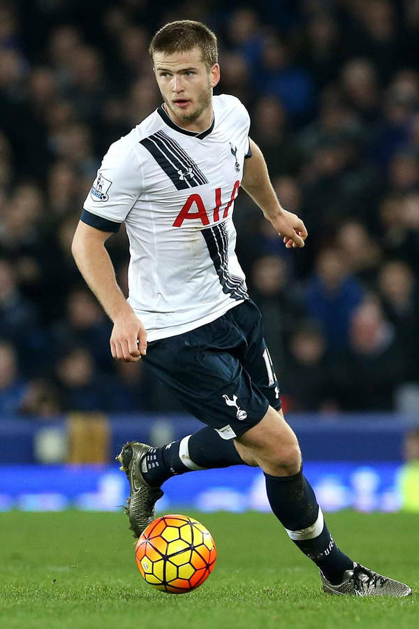 Eric Dier Playing Football Wallpaper