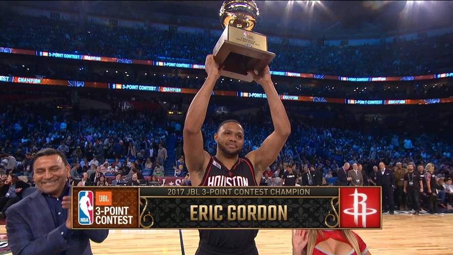 Eric Gordon - The 3-point Contest Champion Wallpaper