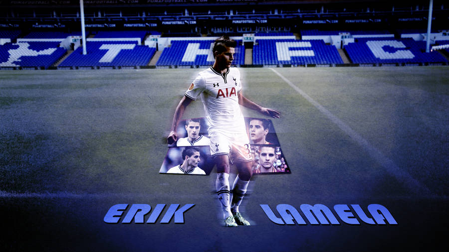 Erik Lamela Digitally Edited Photograph Wallpaper