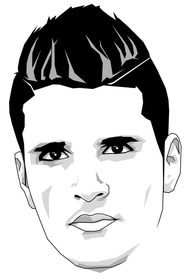 Erik Lamela Vector Art Wallpaper