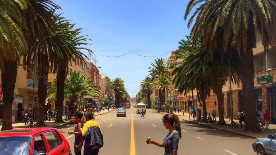 Eritrea Main Road Wallpaper