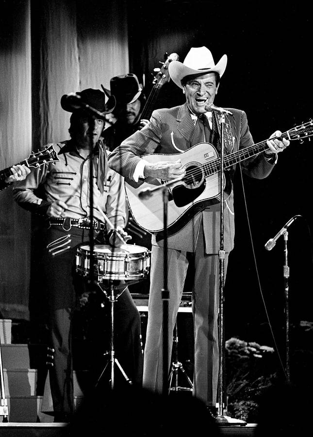 Ernest Tubb Country Singer Concert Wallpaper