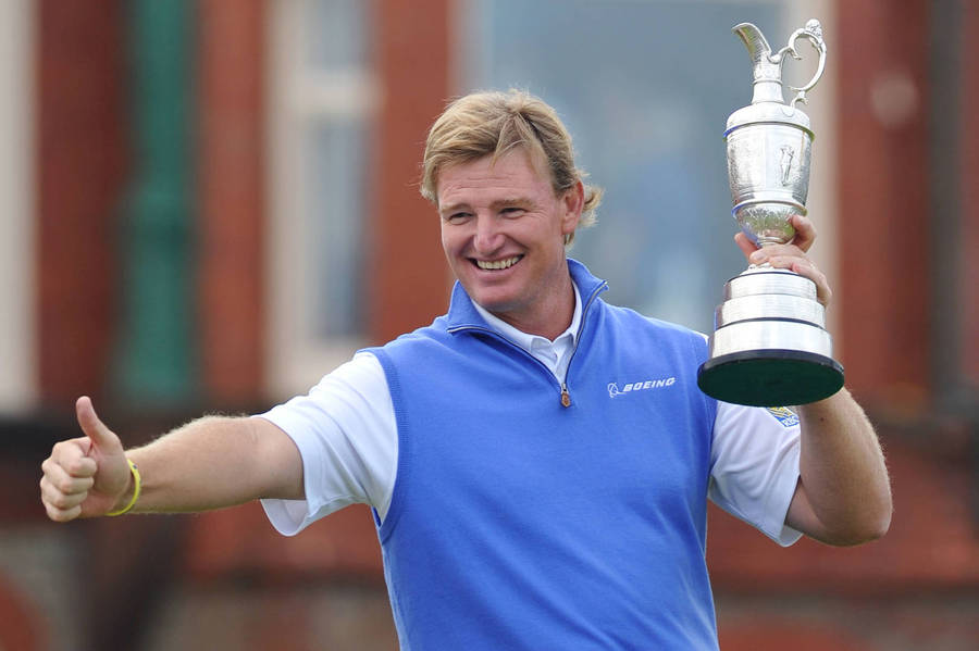 Ernie Els Golf Trophy Wallpaper