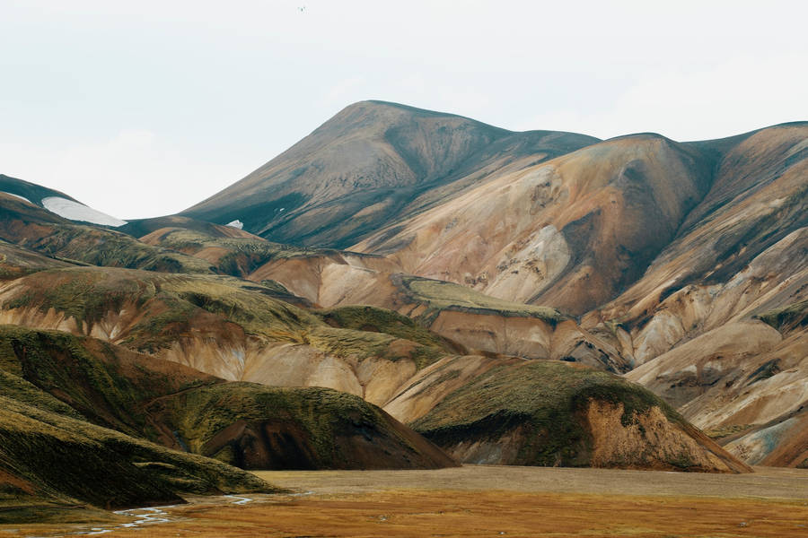 Eroded Mountain Macbook Wallpaper