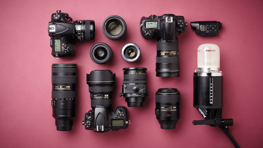 Essential Camera Accessories Wallpaper