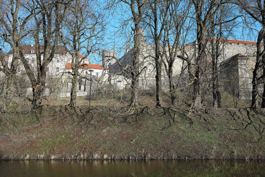 Estonia Kadriorg River Wallpaper