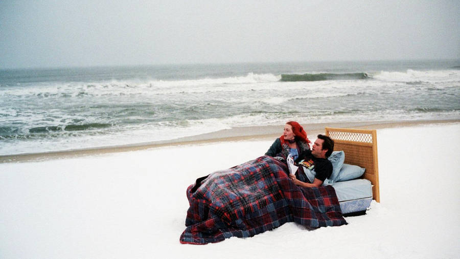 Eternal Sunshine Of The Spotless Mind Beach Snow Wallpaper