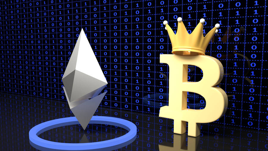 Ethereum And Bitcoin Wallpaper