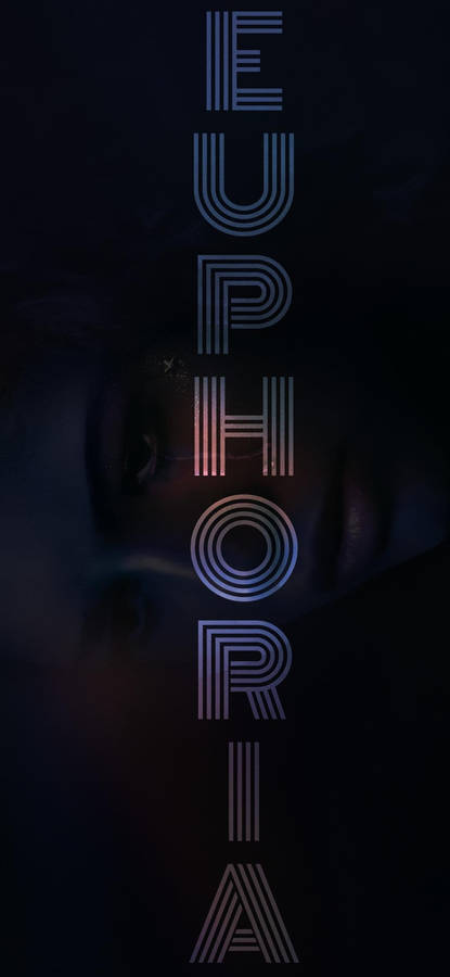 Euphoria Vertical Logo Wallpaper