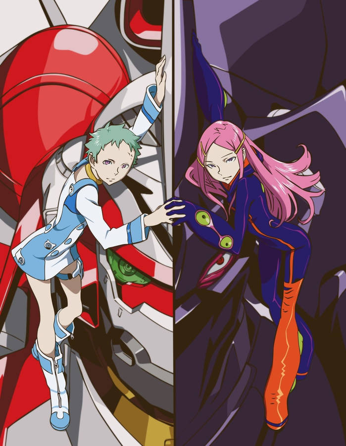 Eureka Seven Coralian Duo Wallpaper