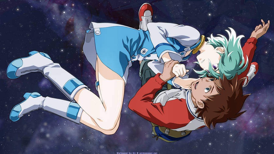 Eureka Seven Star Couple Wallpaper