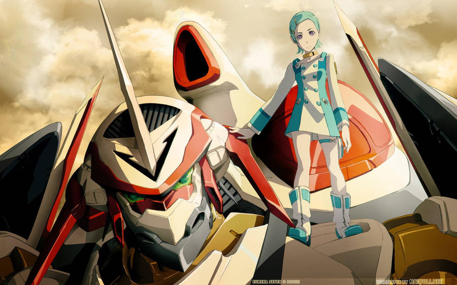 Eureka Seven With Nirvash Wallpaper