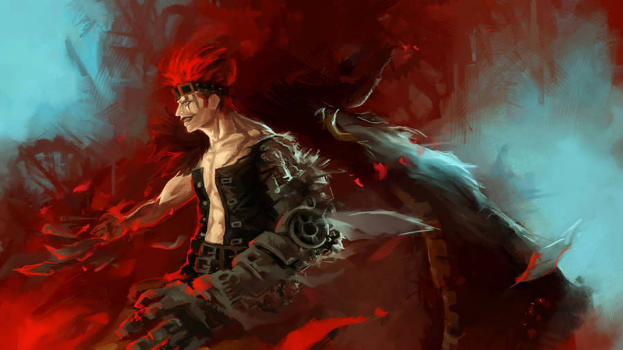 Eustass Kid Digital Desktop Wallpaper