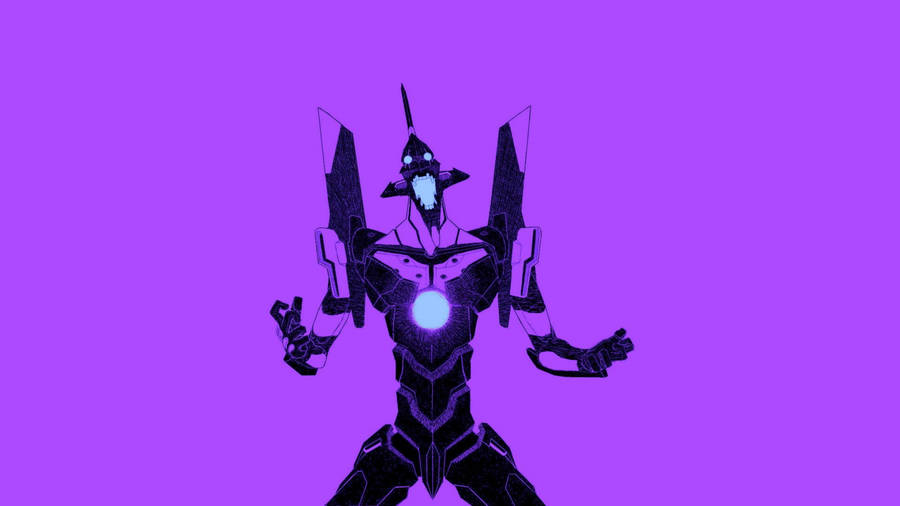 Evangelion 4k Purple Unit-01 Wallpaper