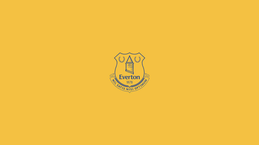 Everton F.c Mustard Background Wallpaper