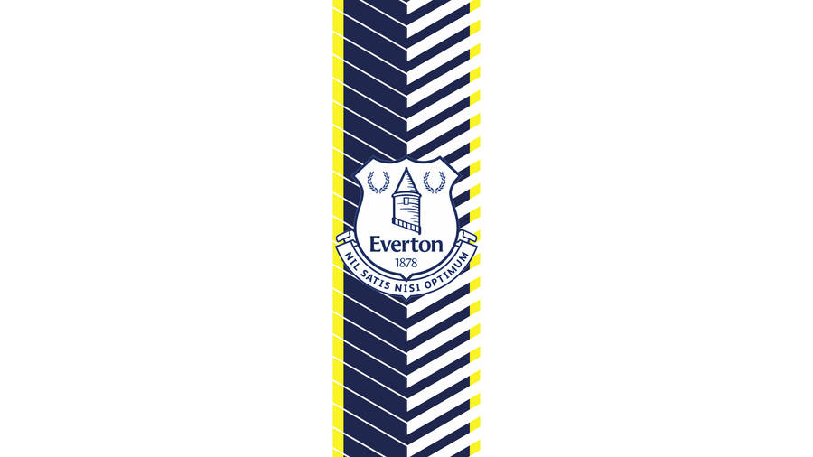 Everton F.c. Yellow And Blue Art Wallpaper