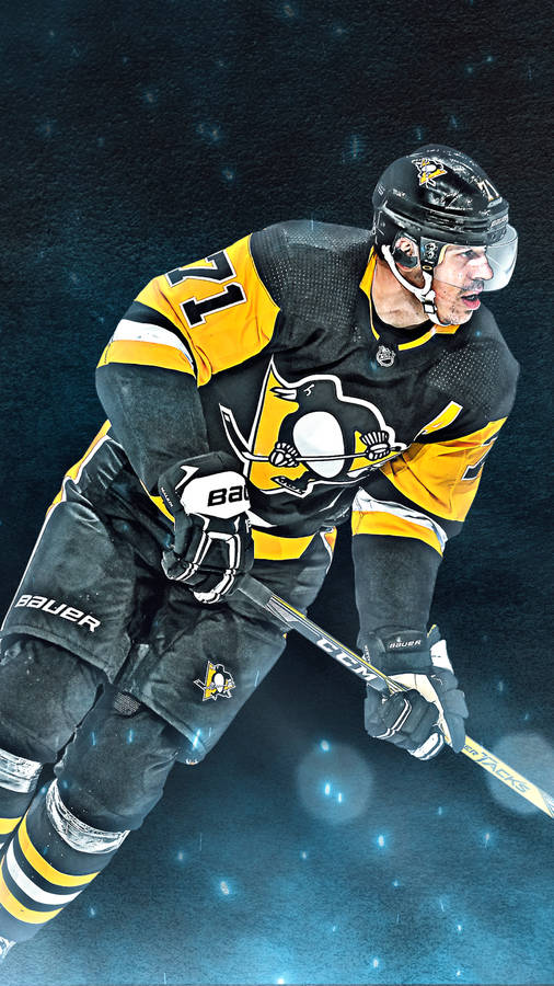 Evgeni Malkin Ice Hockey Player Fan Art Wallpaper