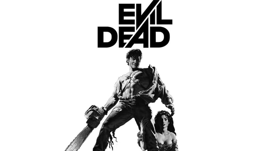 Evil Dead Black And White Wallpaper