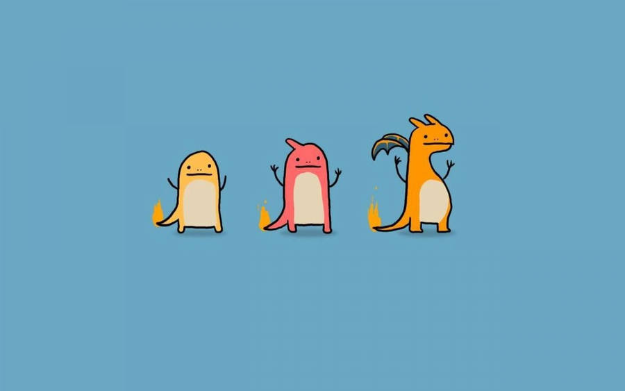 Evolution Of Charmander Wallpaper