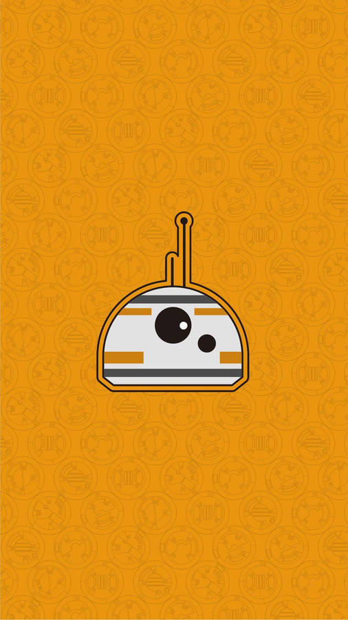 Exceptional Bb-8 Head Design On Hd Display Phone Wallpaper