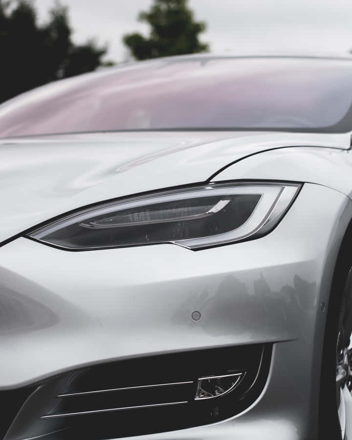 Exclusive Tesla Roadster - A Glimpse Into Future Automobile Innovation Wallpaper