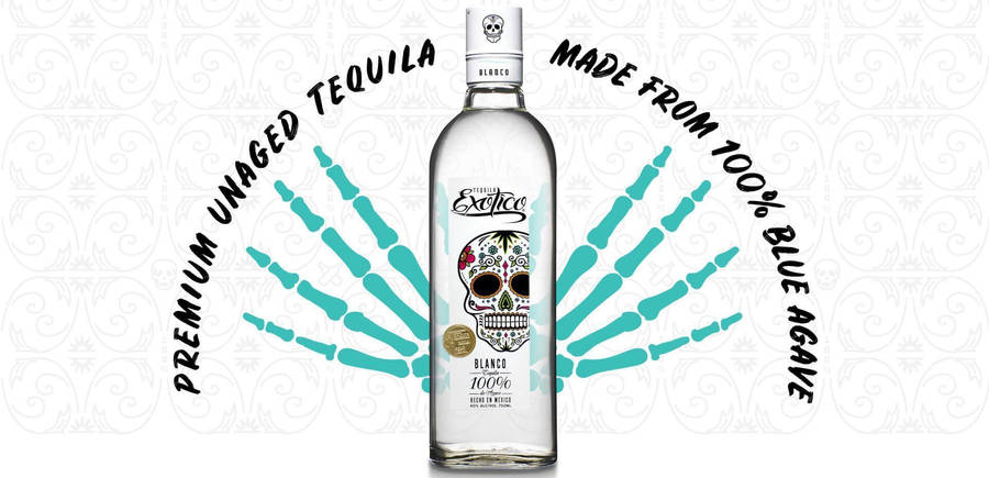 Exotico Tequila Blue Bones Poster Wallpaper