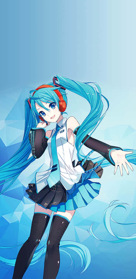 Expanding Your Power With Hatsune Miku: Camera, Music And More, All In One! Wallpaper