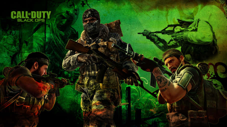 Experience Epic Action In Call Of Duty: Black Ops 1 Wallpaper