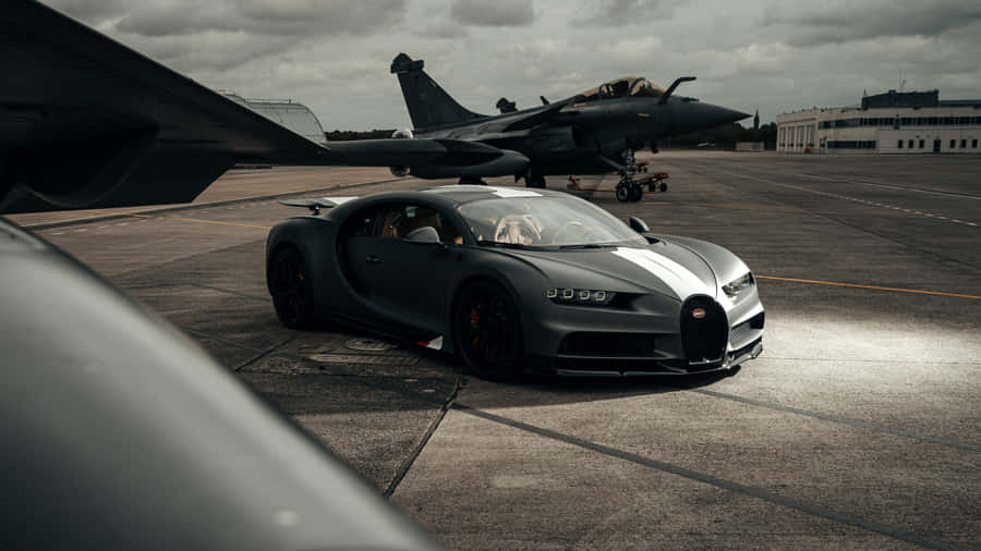Experience Luxury With The Iconic Bugatti Car Wallpaper