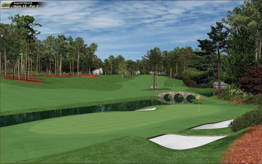Experience The Beauty Of Augusta National On Your Iphone Wallpaper