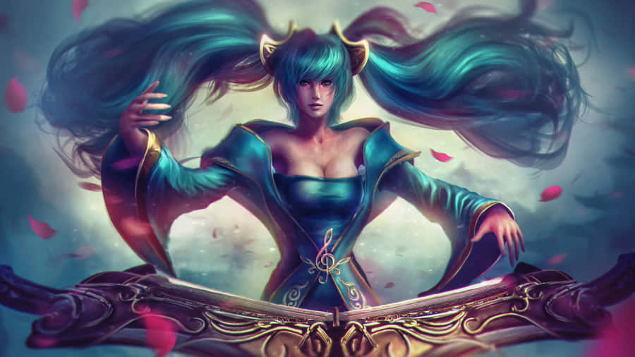 Experience The Epic Adventures Of League Of Legends Wallpaper