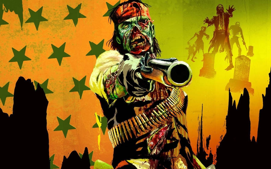 Experience The Epic Journey Of The Wild West With Red Dead Redemption 2 Wallpaper