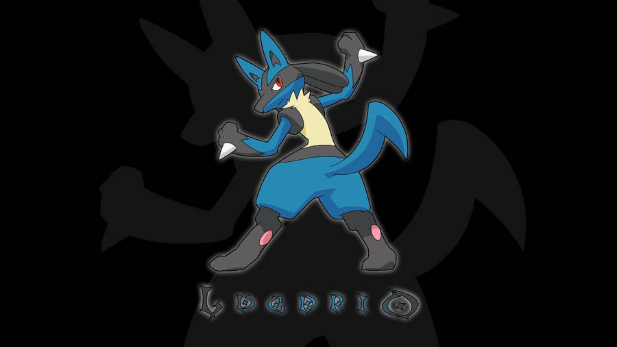 Experience The Might Of Lucario! Wallpaper