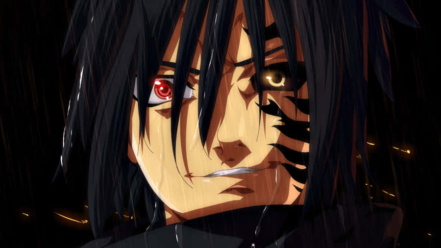 Experience The Power Of The “sasuke Curse” Wallpaper