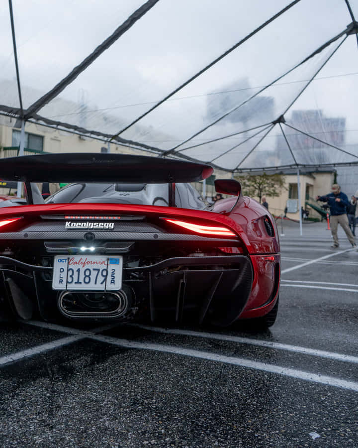 Experience The Thrill Of Koenigsegg Wallpaper