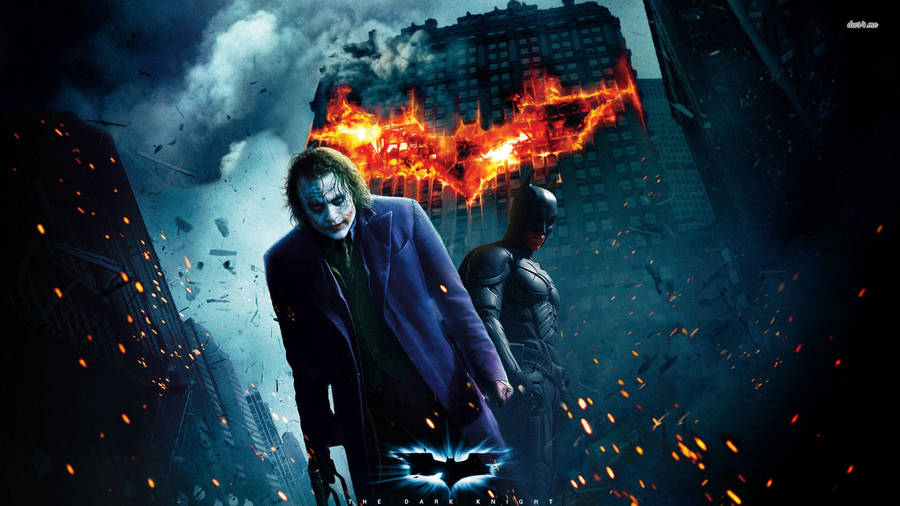 Experience The Thrill Of The Dark Knight Wallpaper