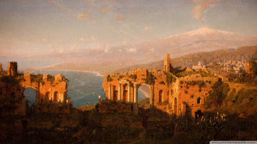 Explore The Ancient Roman Empire With This Detailed Roman Desktop Wallpaper