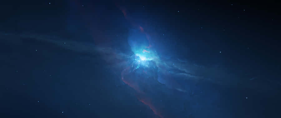 Explore The Depths Of Space On This 3440x1440 Wallpaper Wallpaper