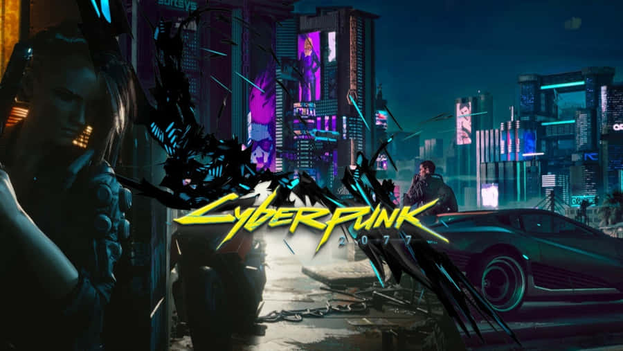 Explore The Massive World Of Cyberpunk 2077 Hd Wallpaper
