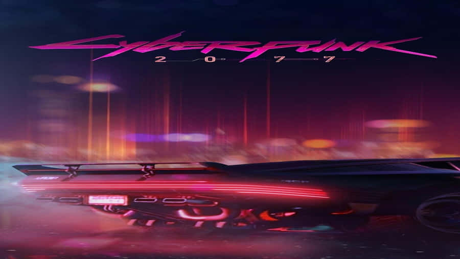 Explore The Neon-lit Dystopia Of Cyberpunk 2077 Wallpaper