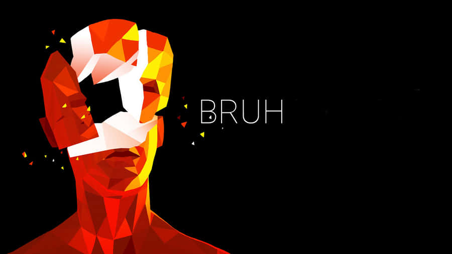 Expressive Bruh Reaction Meme Wallpaper