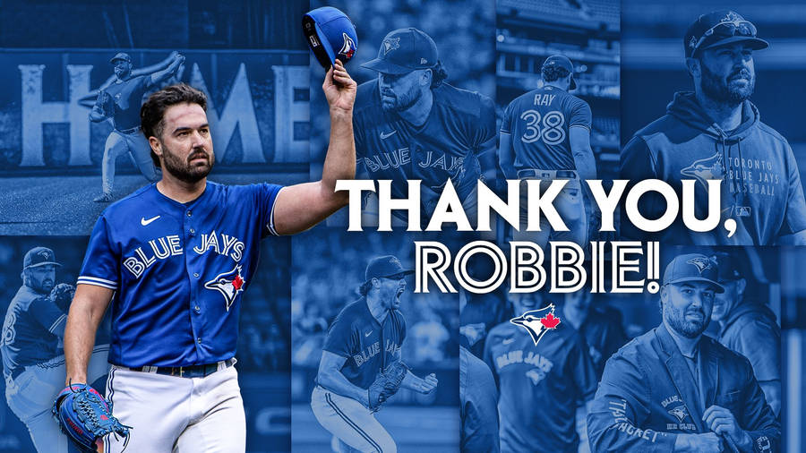 Expressive Thank You Robbie Ray Poster Wallpaper