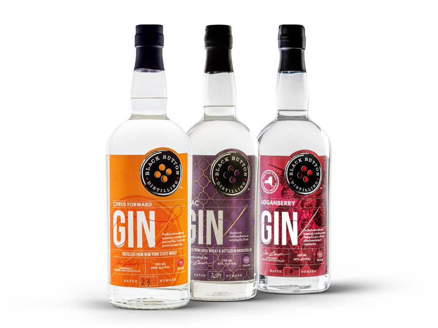 Exquisite Citrus-forward Gin By Black Button Distilling Wallpaper