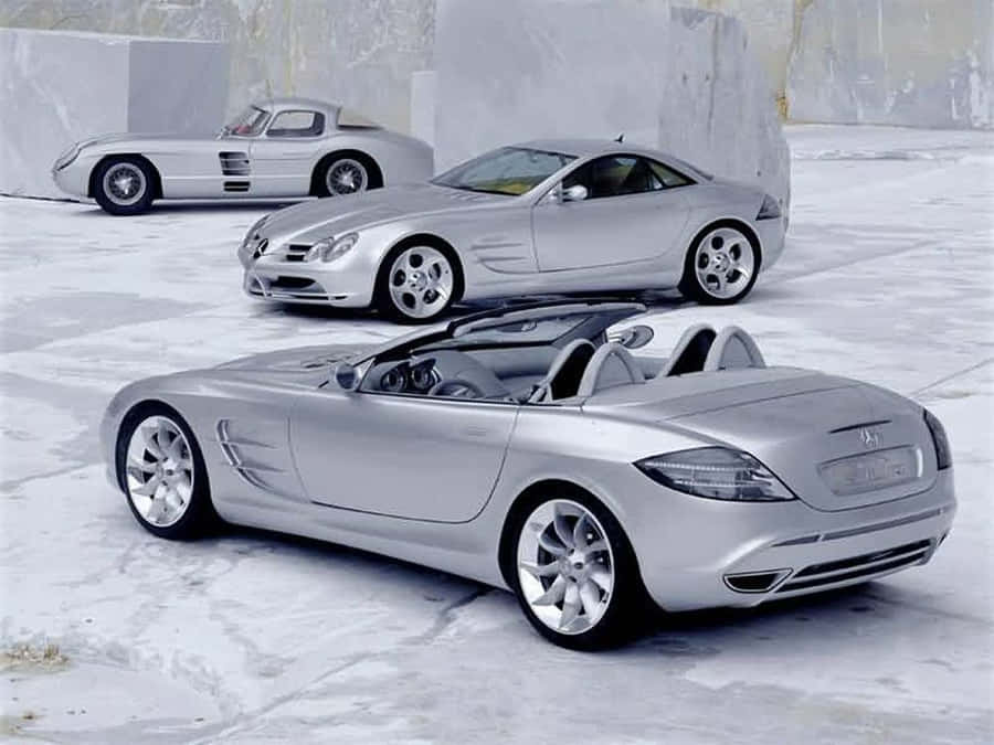 Exquisite Elegance: Mercedes-benz Vision Slr Wallpaper