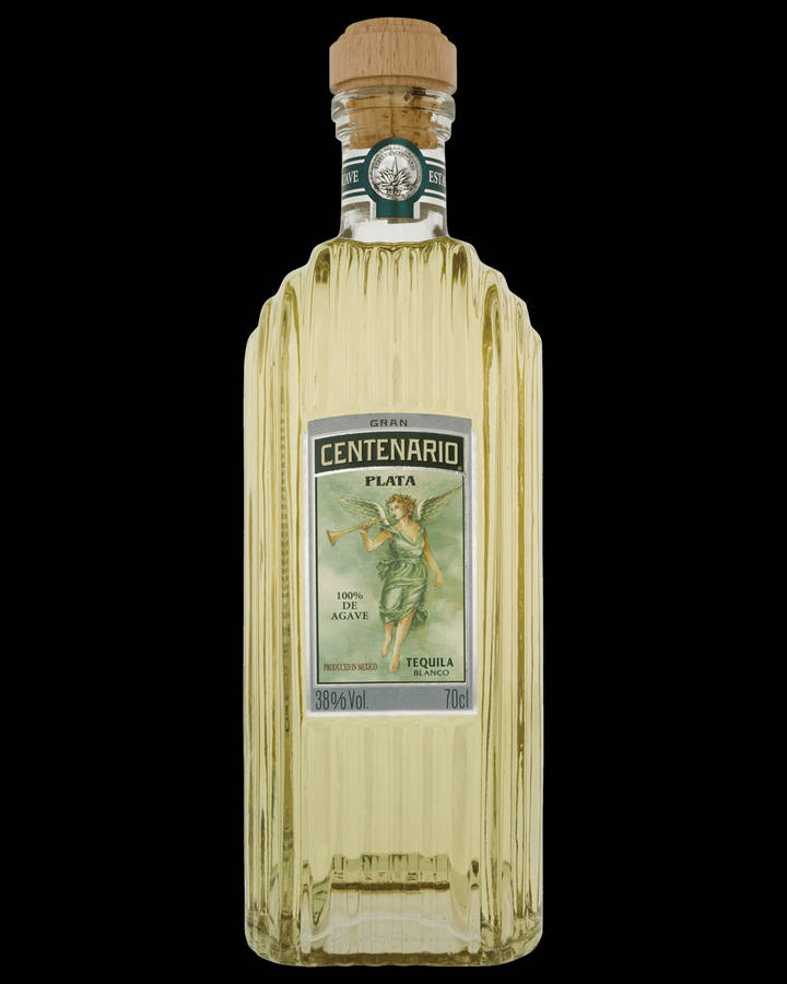 Exquisite Gran Centenario Plata Tequila Bottle Wallpaper