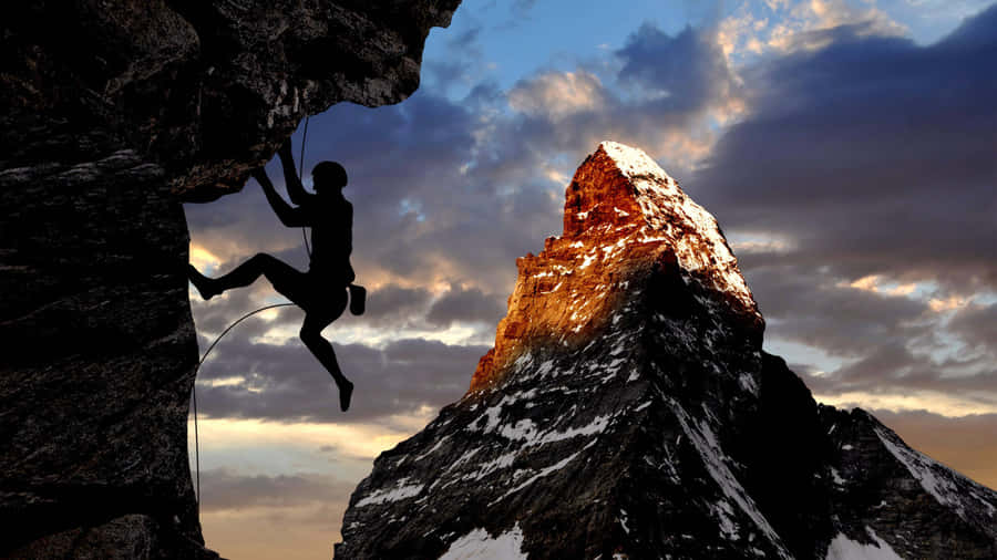 Extreme Climbing Sports Wallpaper